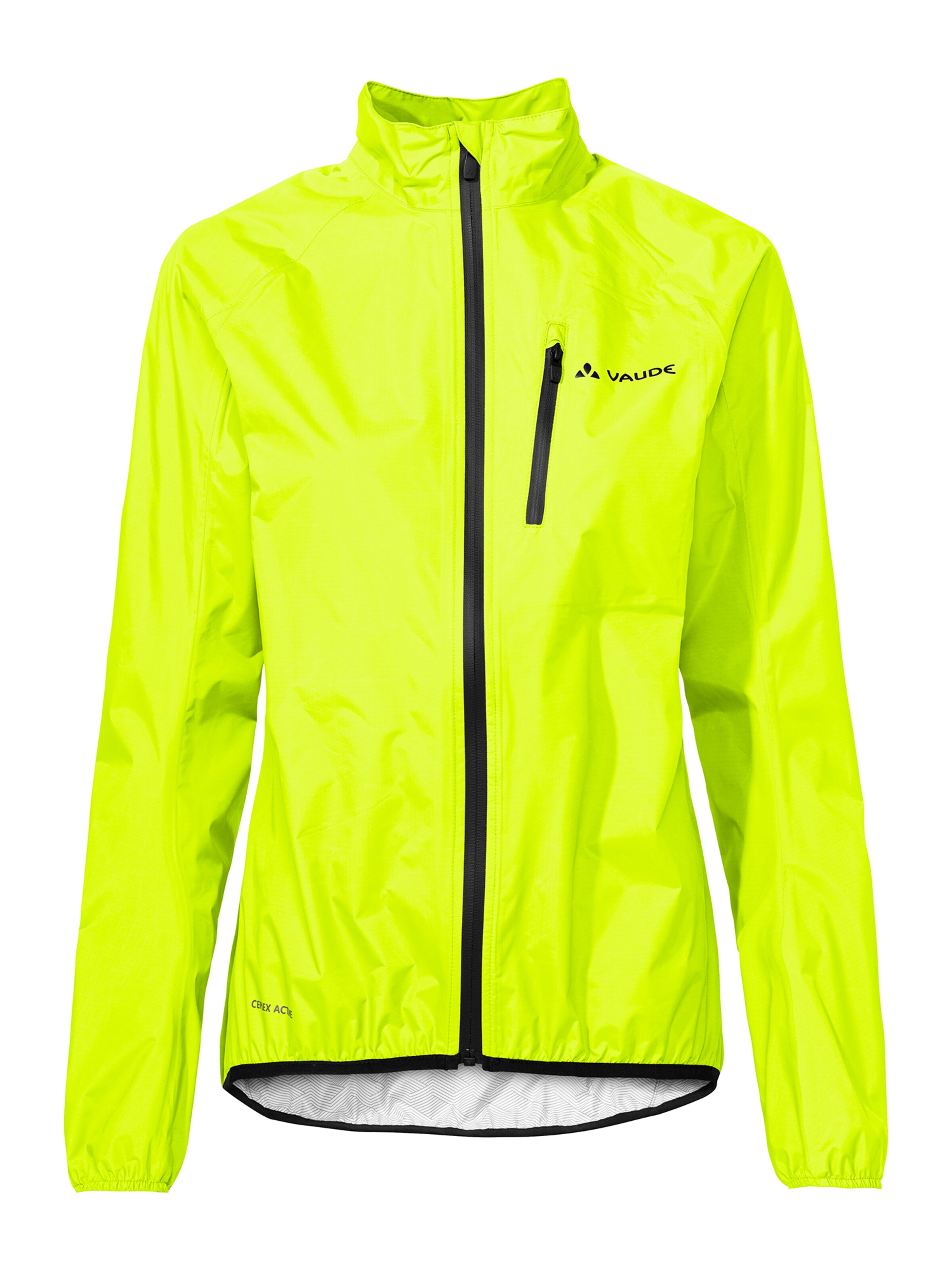 VAUDE Outdoorjacke 'Drop III' in Gelb: Vorderseite