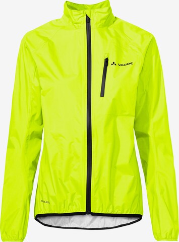 VAUDE Outdoorjas 'Drop J III' in Geel: voorkant