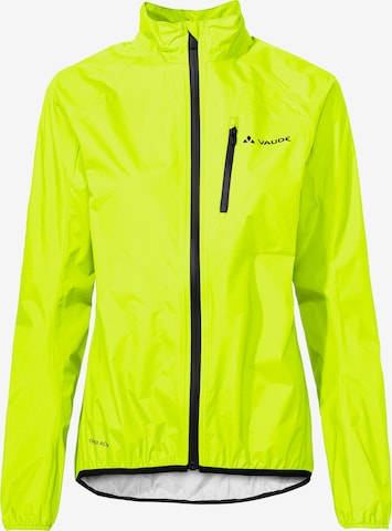 VAUDE Outdoorjacke 'Drop J III' in Gelb: predná strana