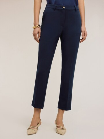 MOTIVI Loosefit Broek in Blauw: voorkant