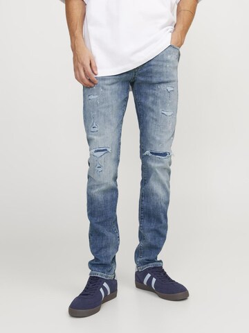 JACK & JONES Slimfit Jeans 'JJIGlenn JJBlair' in Blau: predná strana