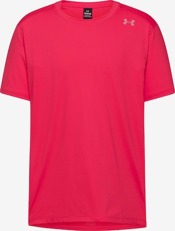 UNDER ARMOUR Performance Shirt 'Velociti Pro' in Red: front