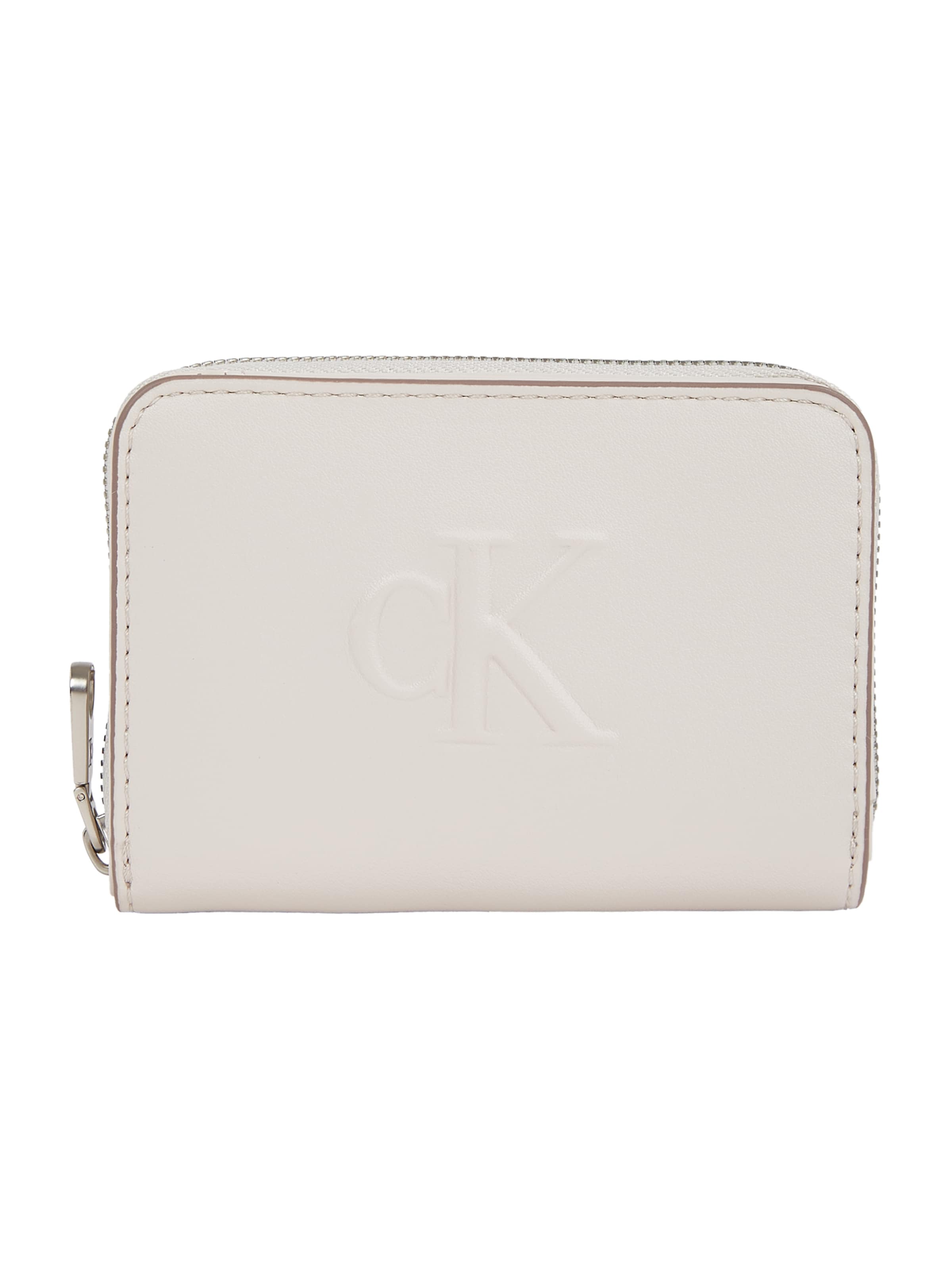 Calvin Klein Jeans Peněženka – béžová: přední strana