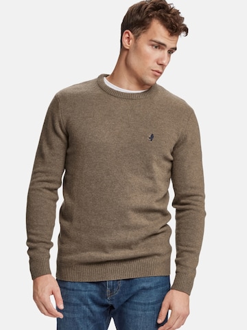 MCS Pullover 'Adrian' i brun: forside