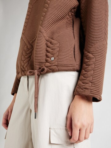 Key Largo Sweatshirt 'ZOE' in Brown