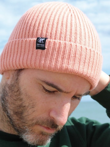 Surf Monkey Mütze in Pink