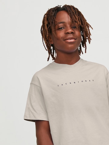 Jack & Jones Junior Shirt 'JJESTAR' in Beige