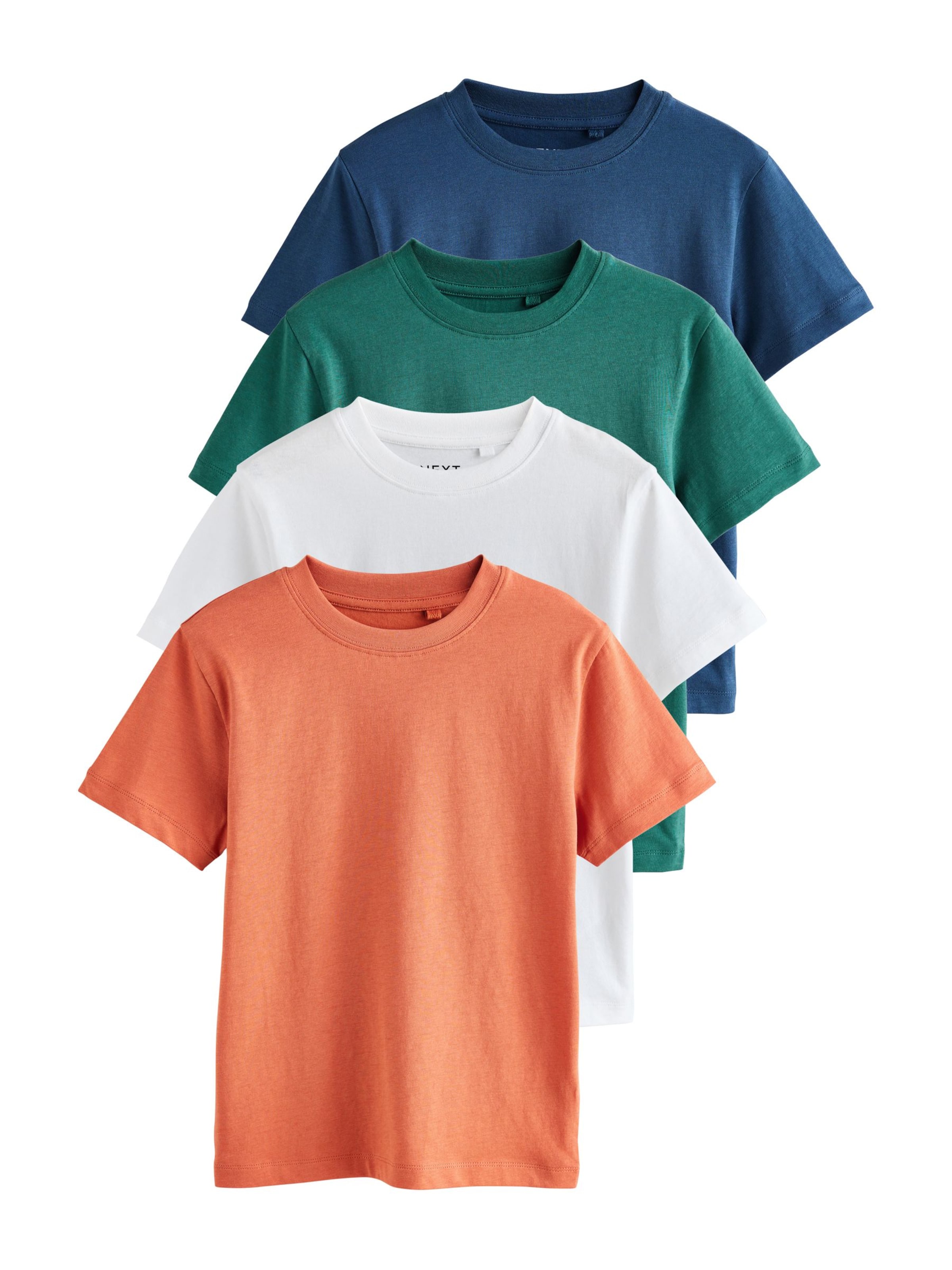 Next Shirt in de kleur Blauw / Groen / Oranje / Wit, Productweergave