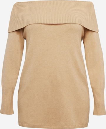 SHEEGO Pullover in Beige: predná strana