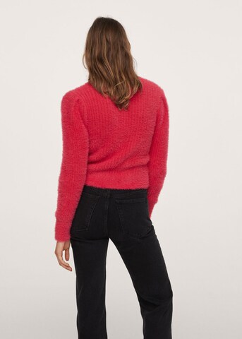 Pullover 'Olaf' di MANGO in rosso