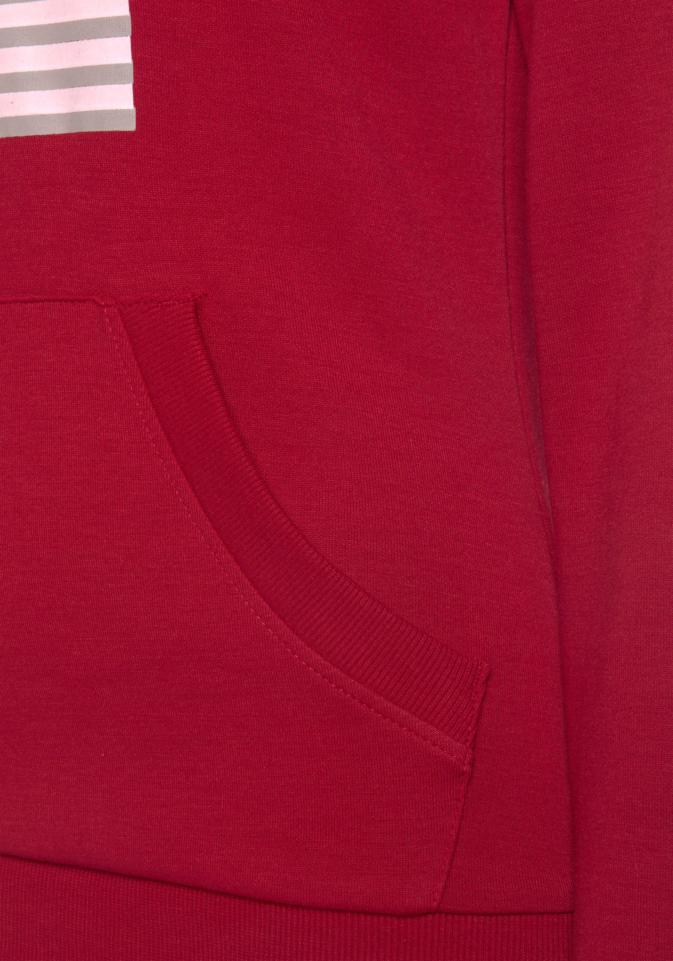 H.I.S Sweatshirt in Red