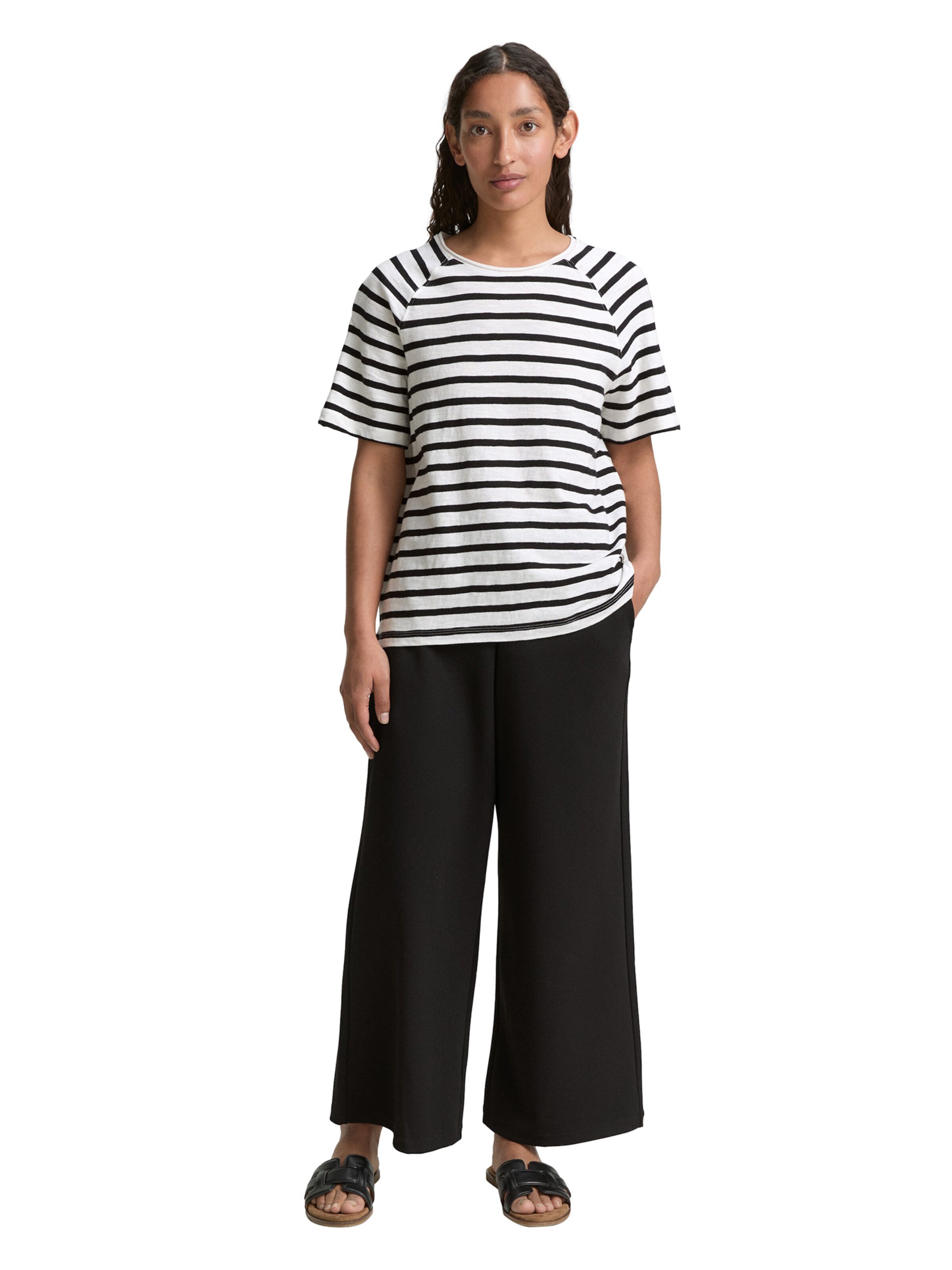 Tricou de la TOM TAILOR pe alb