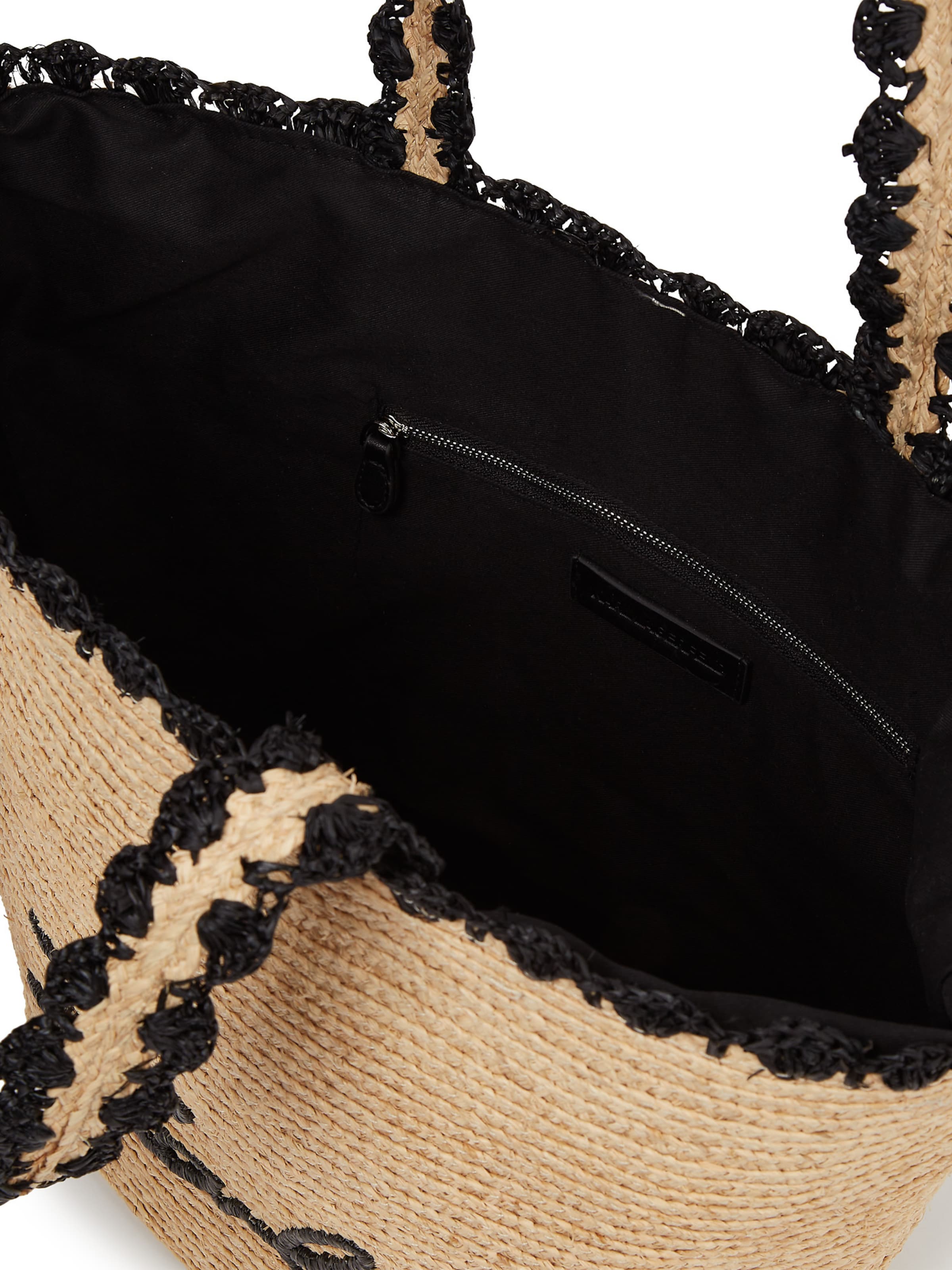 Karl Lagerfeld Пляжная сумка 'Scallop Beach' в Бежевый