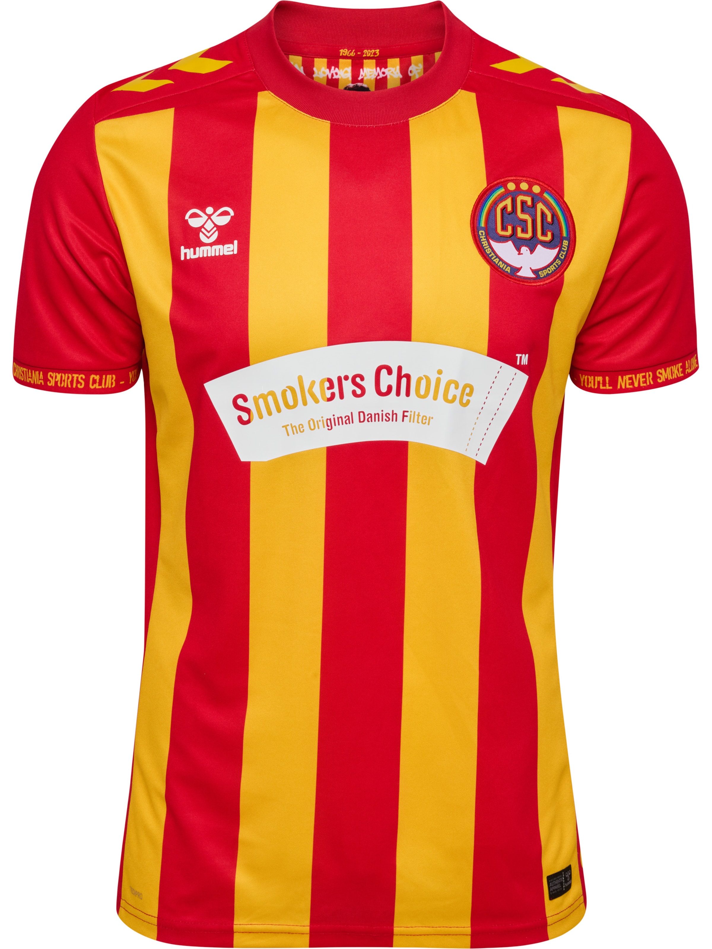 Hummel Performance Shirt in XXL in Yellow / Red / White, Item view