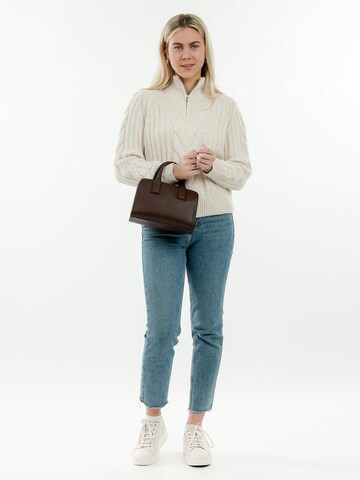 Emily & Noah Shopper ' Paris RUE 09 ' in Braun: Vorderseite
