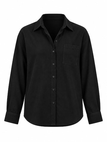 Chemisier 'Ness' WEARABLE STORIES en noir : devant