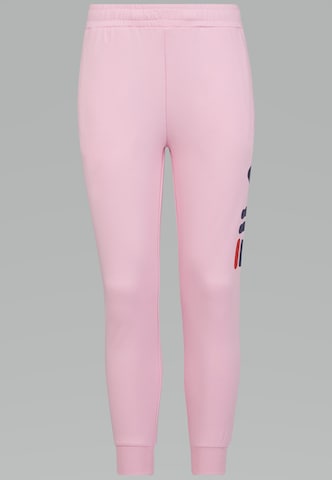 FILA Zúžený Kalhoty 'Cista Provo' – pink: přední strana