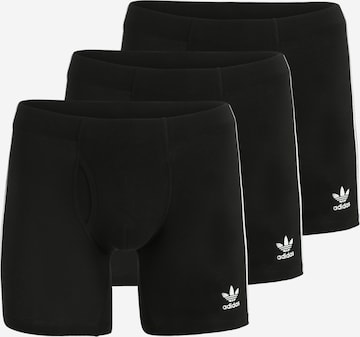 ADIDAS ORIGINALS - Boxers em preto: frente