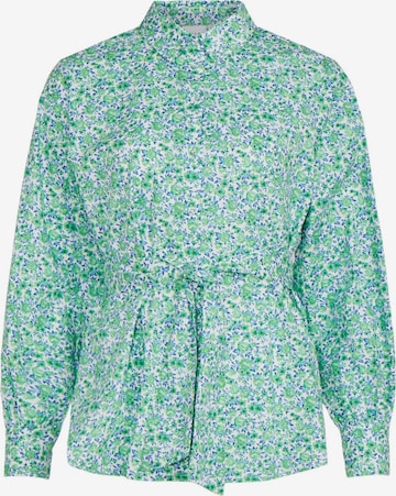 VILA Blouse 'Flow' in Groen: voorkant