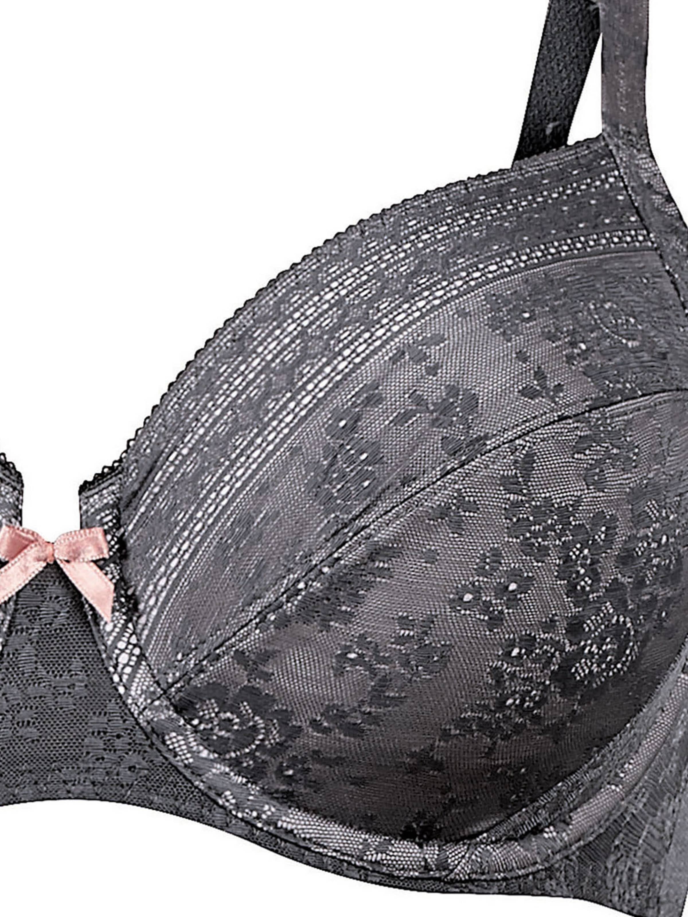 ANITA T-shirt Bra 'Fleur' in Grey