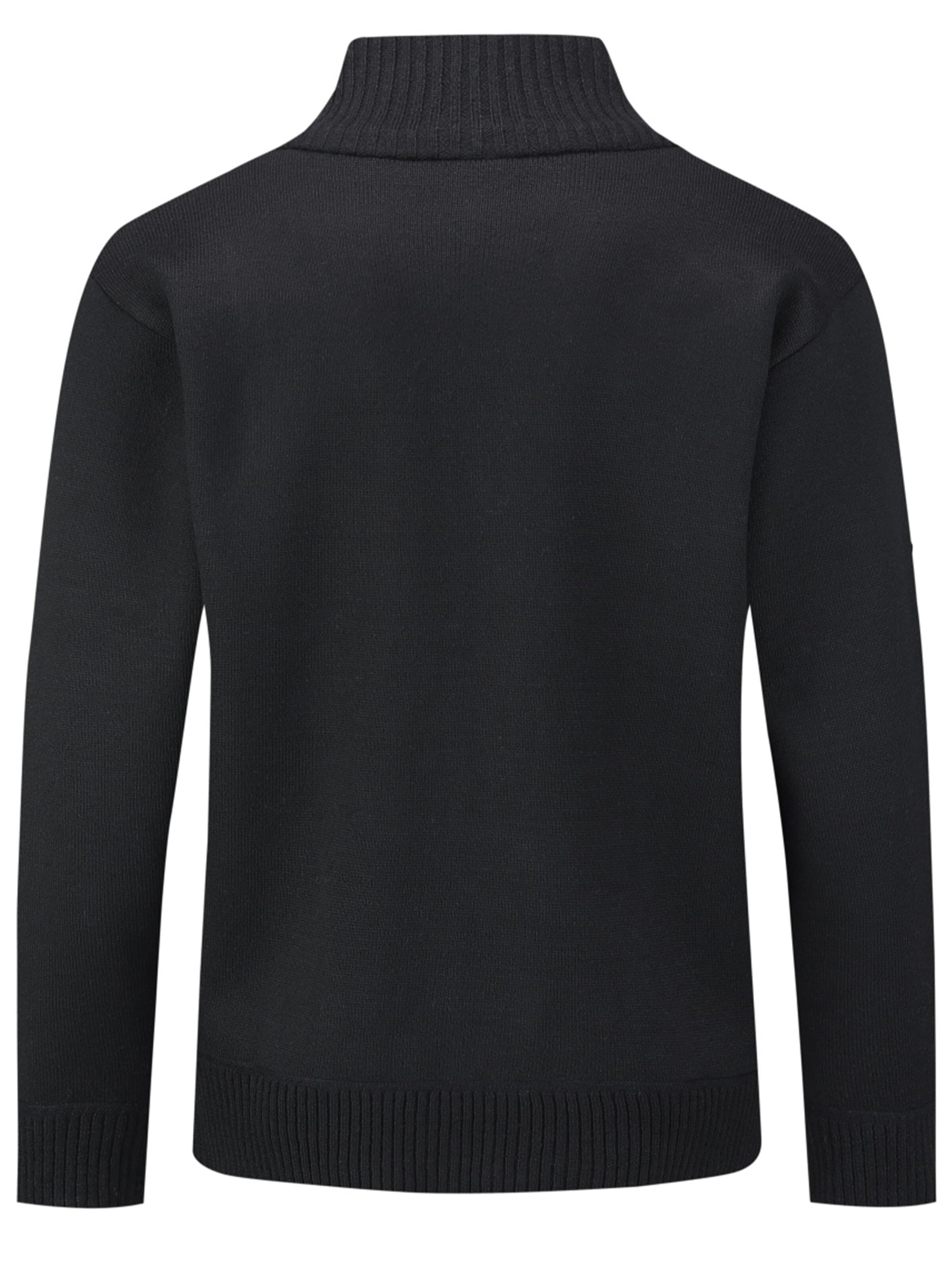 ALLTHEMEN Knit Cardigan in Black
