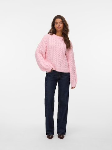VERO MODA Pullover 'VMDream' i rød