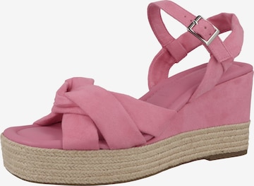 TAMARIS Sandals in Pink: front