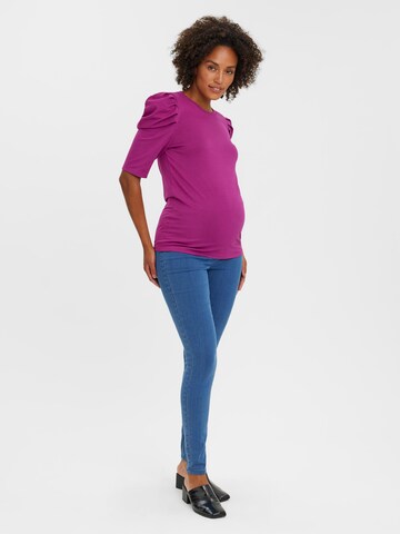 Skinny Jeggings 'NEWJOPLIN' MAMALICIOUS en bleu