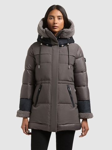 khujo - Chaqueta de invierno 'Franni' en gris: frente