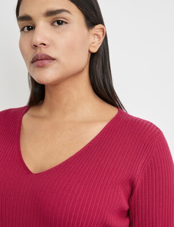 SAMOON Pullover in Pink