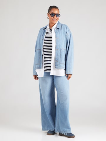 Ulla Popken Majica | modra barva