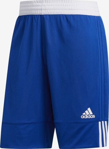 ADIDAS SPORTSWEAR Workout Pants '3G Speed' in Blue: front