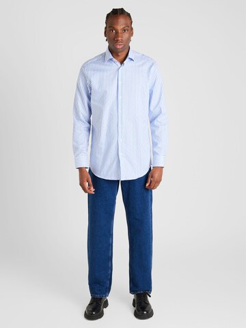 Coupe regular Chemise SEIDENSTICKER en bleu