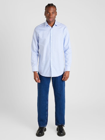 SEIDENSTICKER - Ajuste regular Camisa en azul