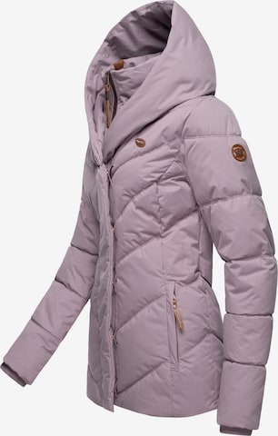 Ragwear Winter Jacket 'Natesa' in Purple