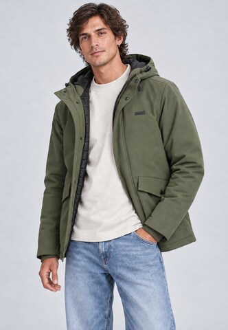 Geacă de primăvară-toamnă 'Shellis' de la Ragwear pe verde