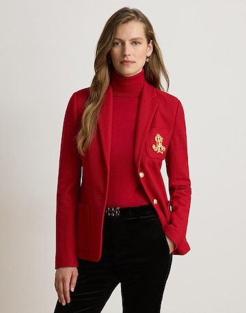 Sacou de la Lauren Ralph Lauren pe roșu: față