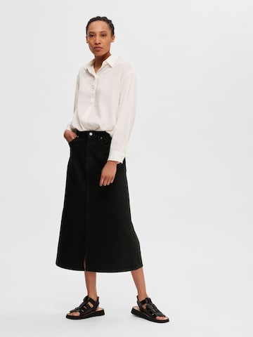 SELECTED FEMME Skirt in Black