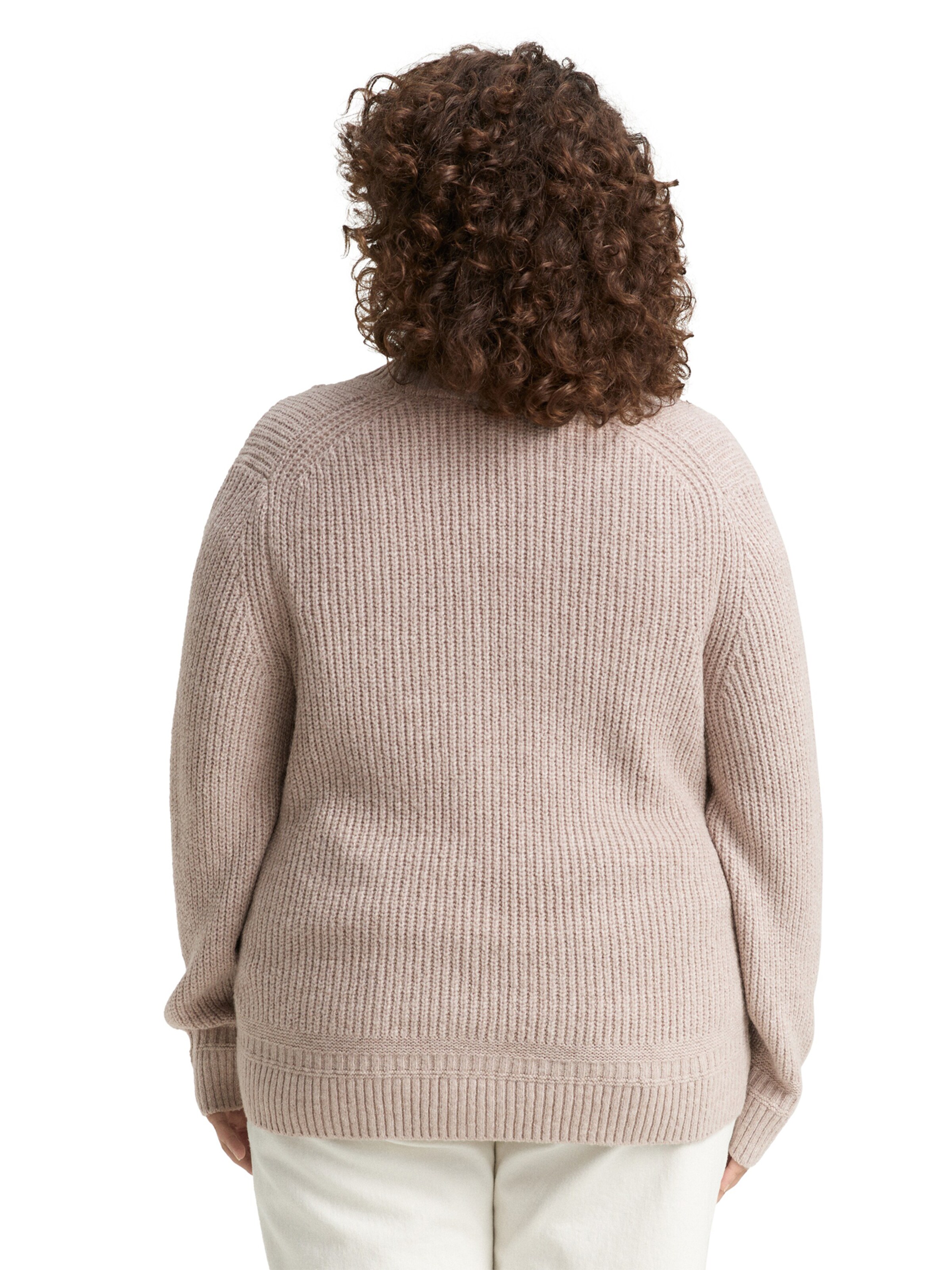 Tom Tailor Women + Knit cardigan in Grey