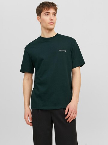 JACK & JONES قميص 'Vesterbro' بلون أخضر: الأمام