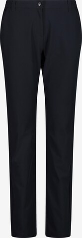 CMP Regular Athletic Pants in Black: front