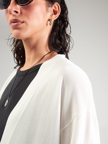 COMMA Strickjacke in Weiß