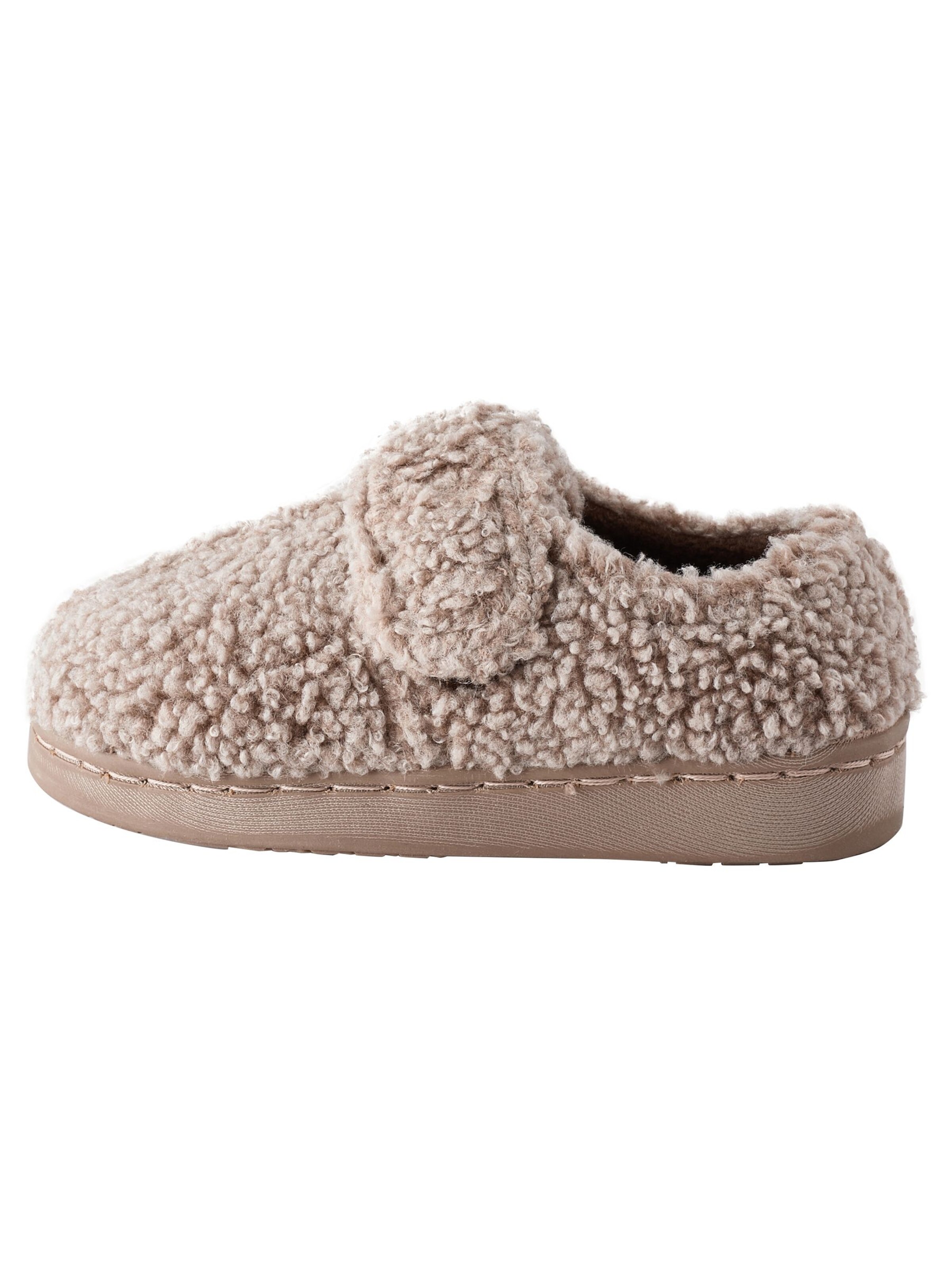 Pantoufle Next en beige : devant