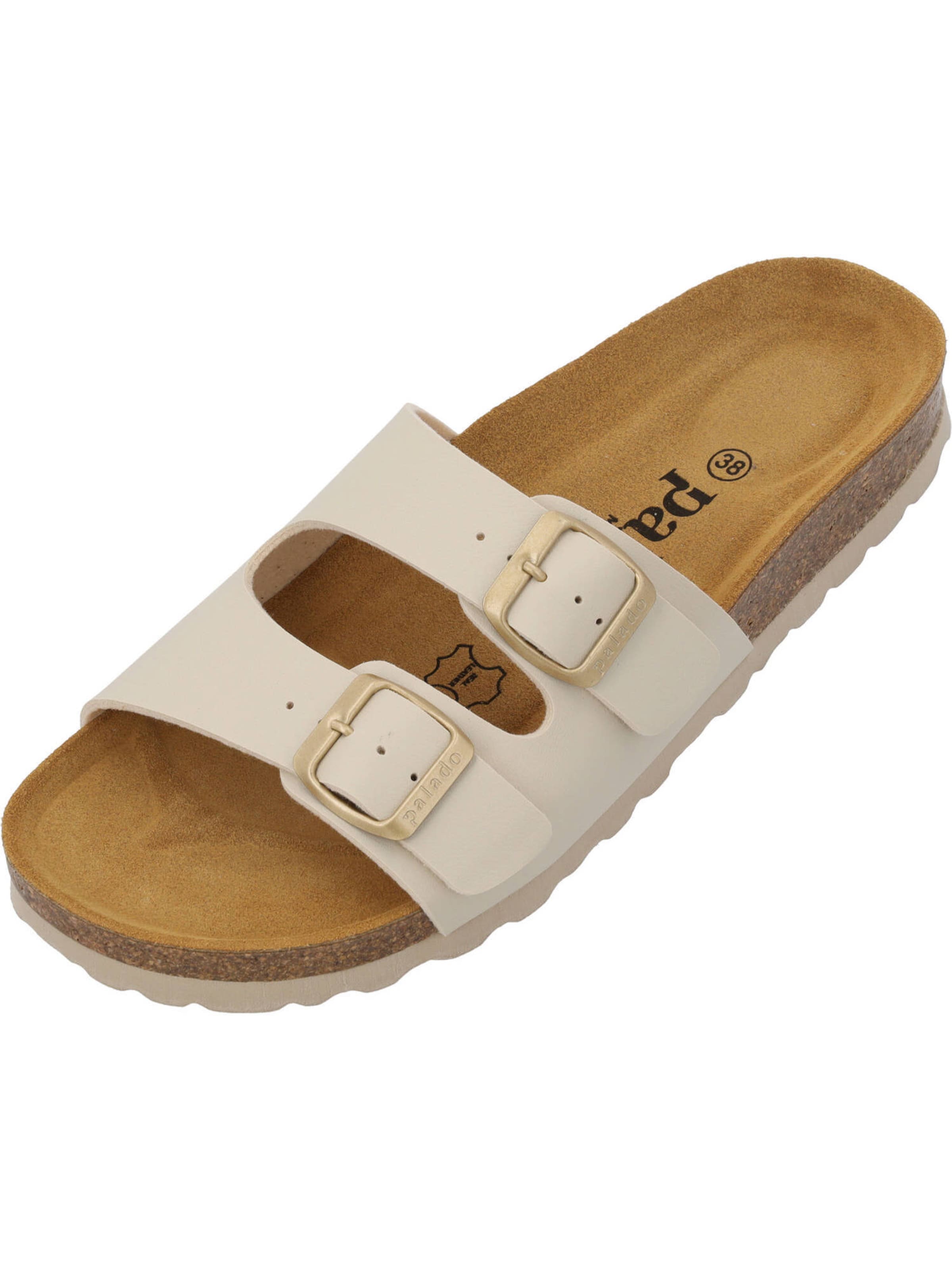 Mule 'Milos' Palado en beige : devant