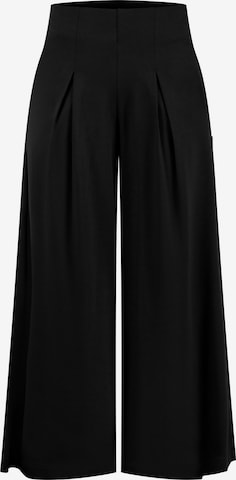 Pantalon 'Vanea' Smilodox en noir : devant