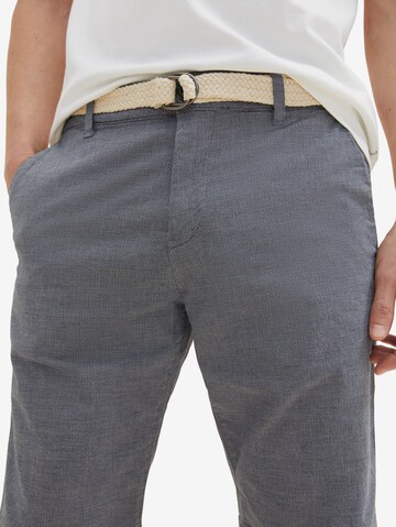 TOM TAILOR Slimfit Shorts in Blau