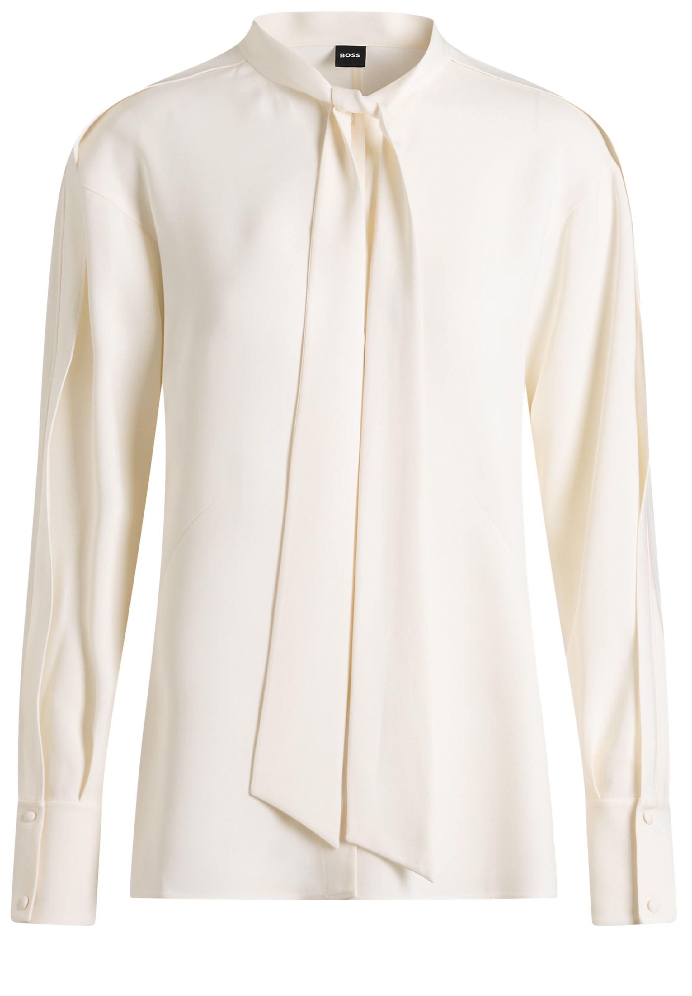 BOSS Bluse in Weiß: Vorderseite