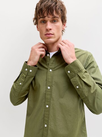 Coupe regular Chemise JACK & JONES en vert