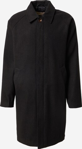 Revolution Between-Seasons Coat in Black: front