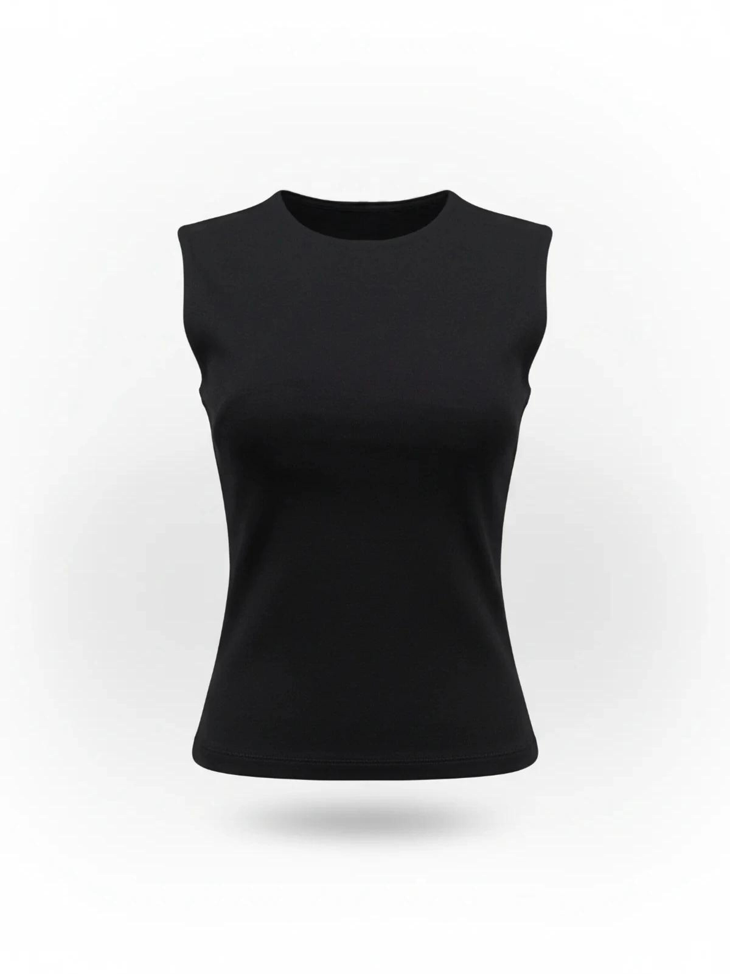 No Matter What Top in Black